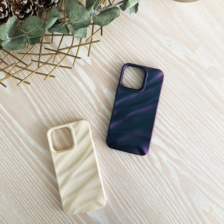 Ivory Draped Silicon Case