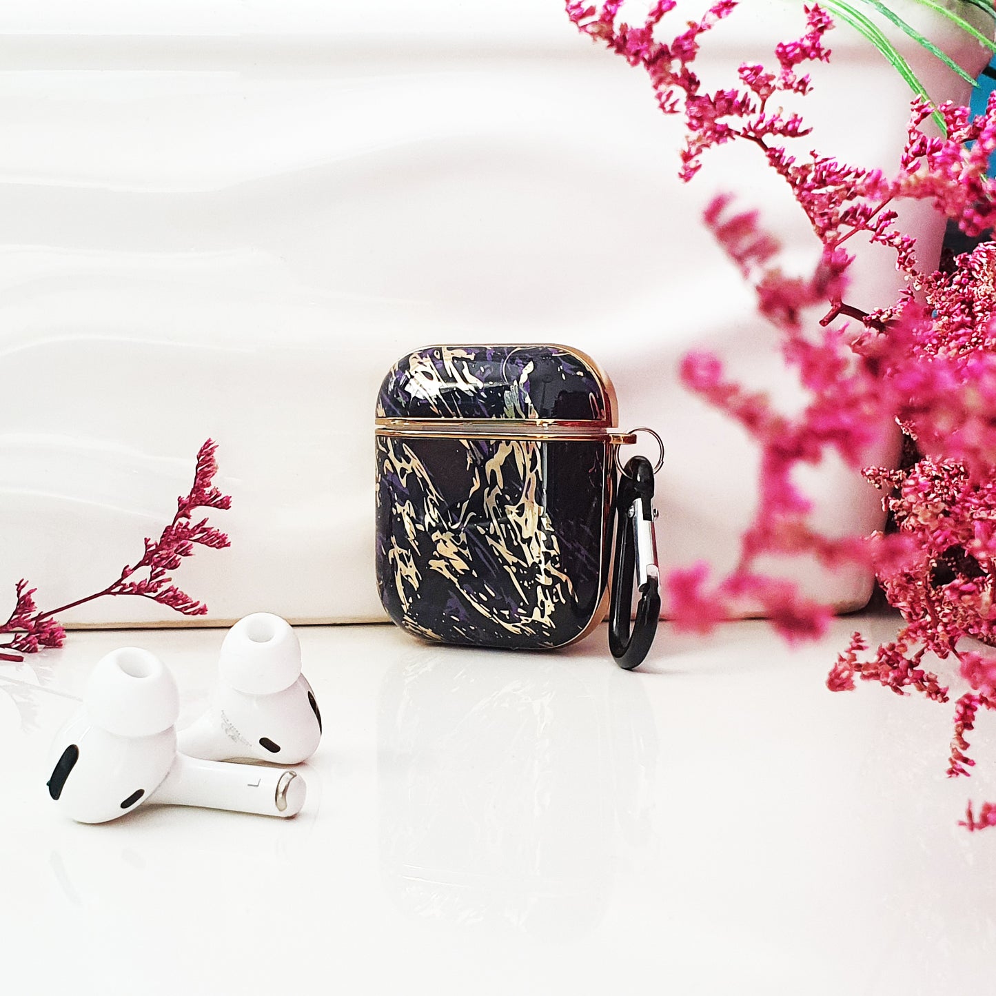 Black and Purple AirPods Case