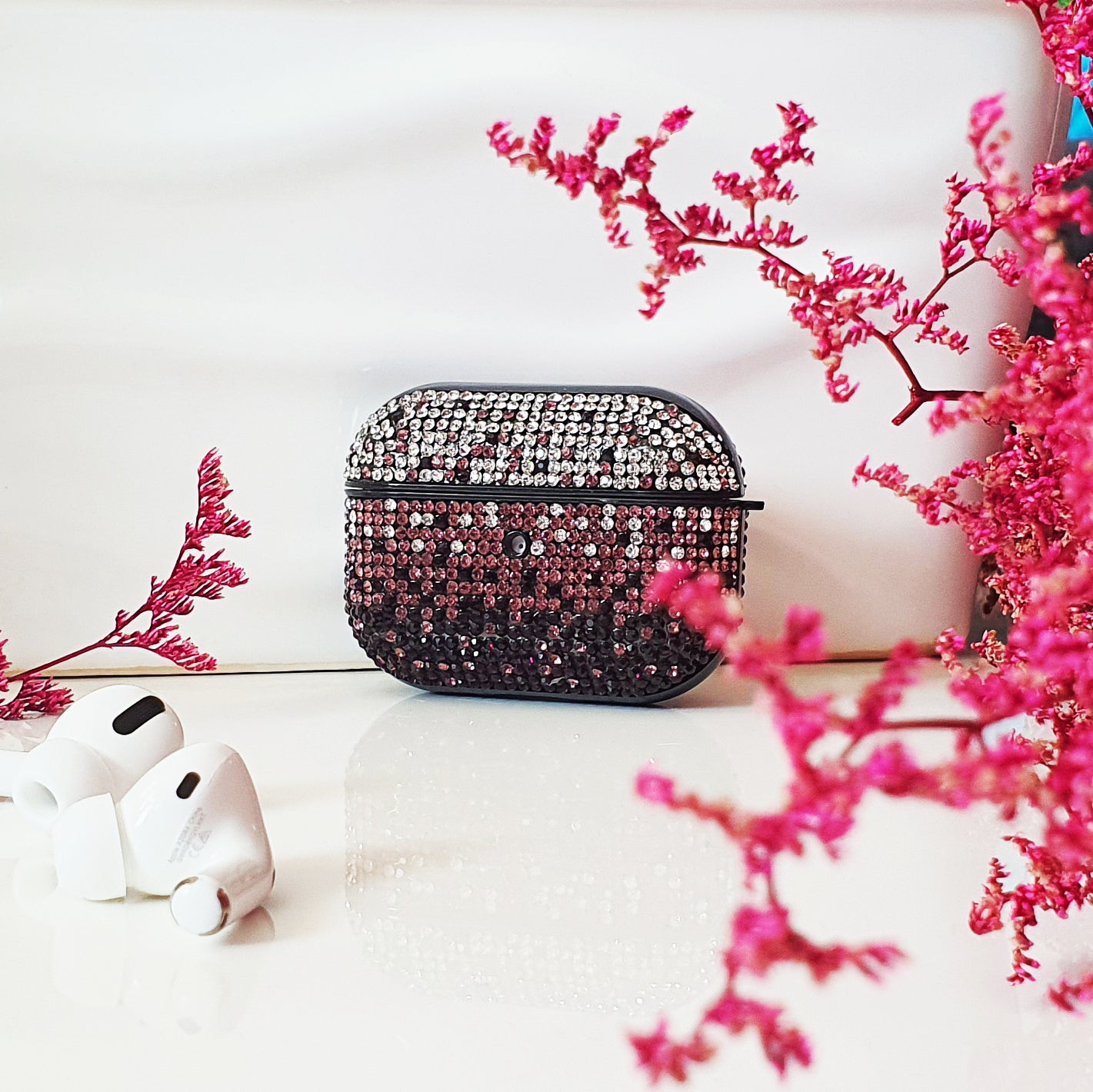 Crystal Gradient Purple AirPods Pro Case