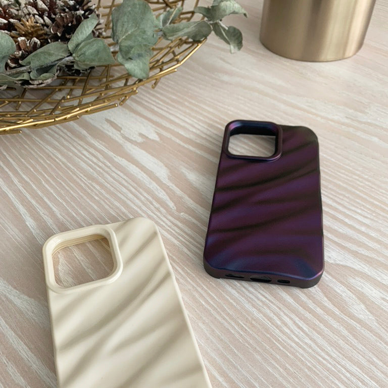 Aubergine Draped Silicon Case