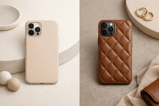 Silicone Versus Leather Phone Cases: Which Fits?