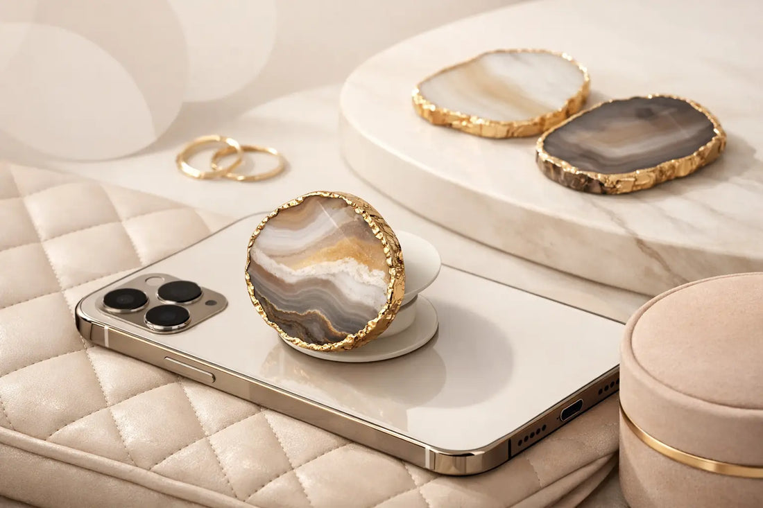 Why a Handmade Agate Popsocket Stands Out