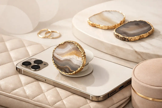Why a Handmade Agate Popsocket Stands Out