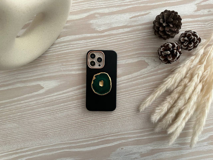 Emerald Agate Popsocket 1