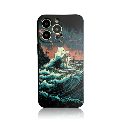 Ocean Waves Silicon iPhone Case