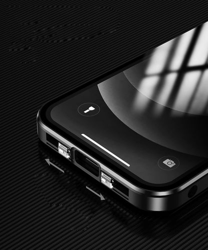 Armor Magnetic Privacy Case Silver