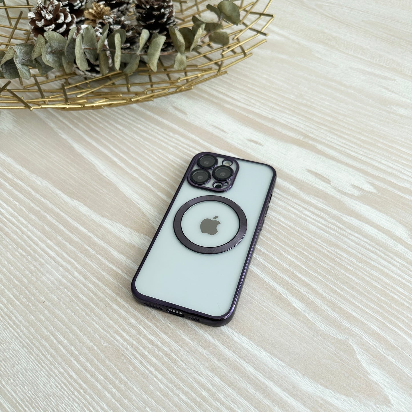 Black Clear Magnetic Case