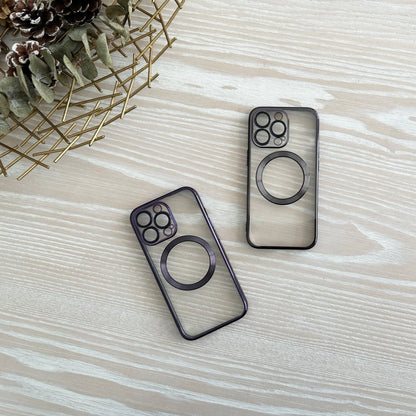 Black Clear Magnetic Case