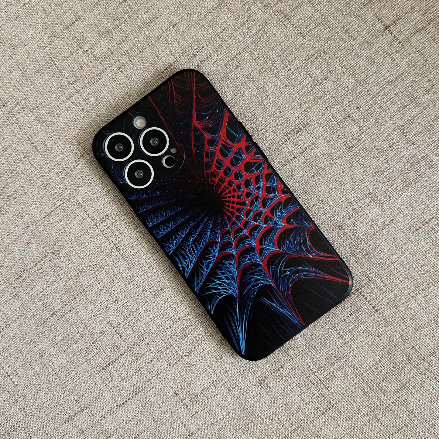 Webbed Pattern Silicon iPhone Case