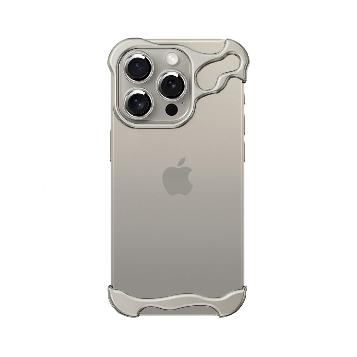 Minimalist Stealth Silver Aluminium Bumper Case with Camera Protector – Cazset Minimalist Stealth Silver Aluminium Bumper Case with Camera Protector – Cazset