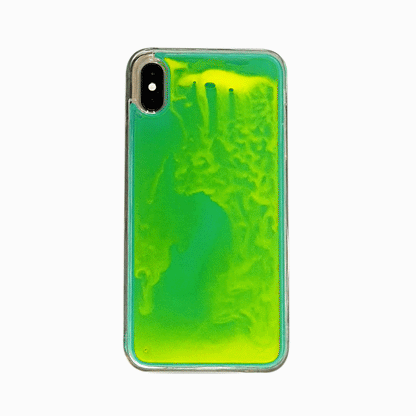 Green Glow in the Dark Liquid Case