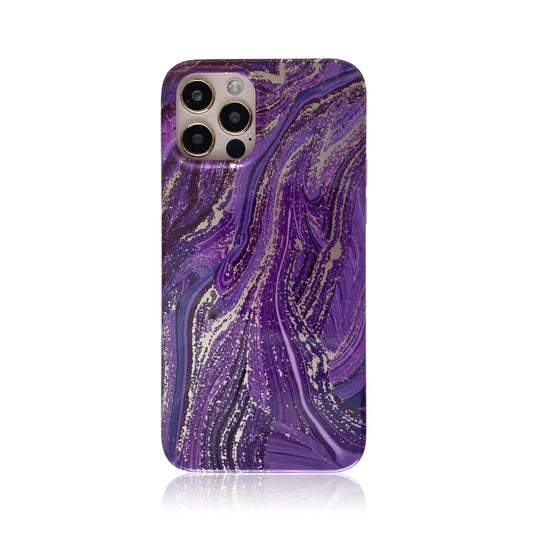Amethyst Marble iPhone Silicon Case