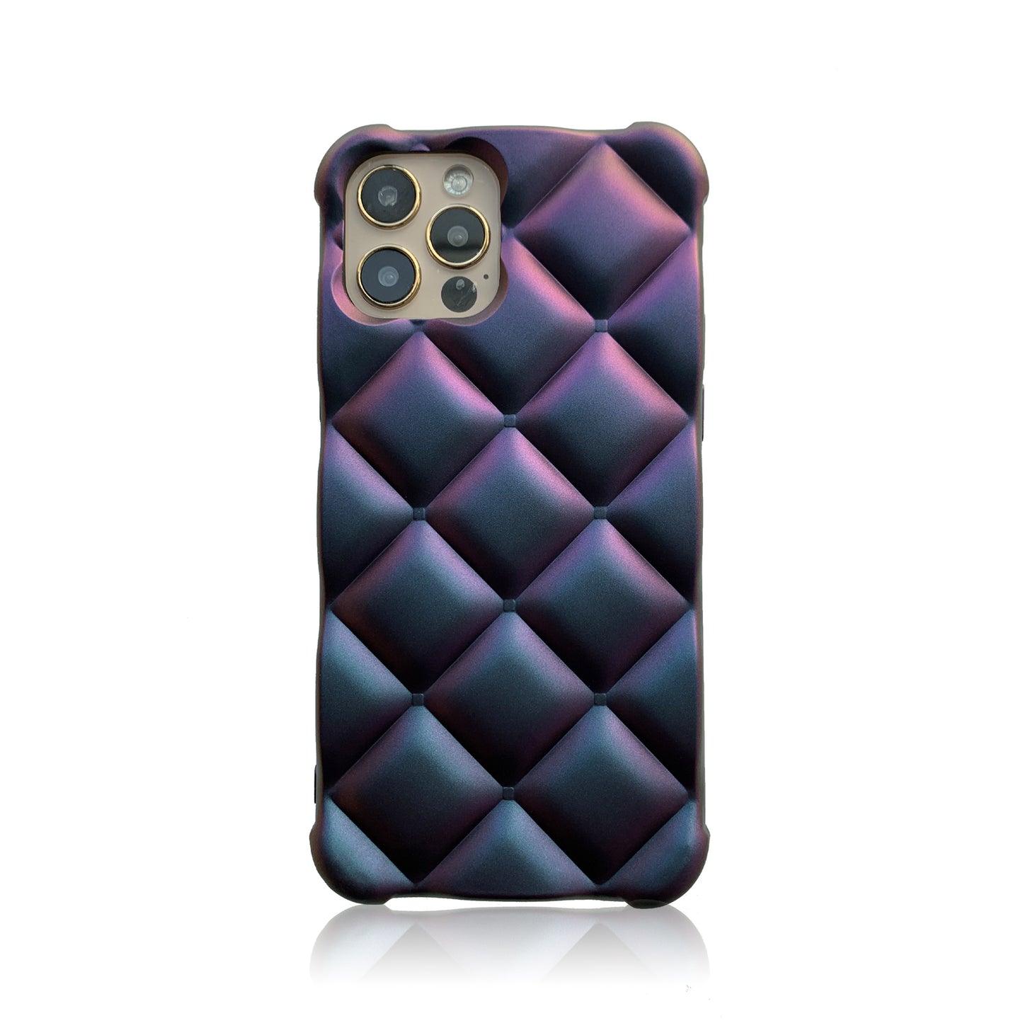 Aubergine Quilted Silicon Case