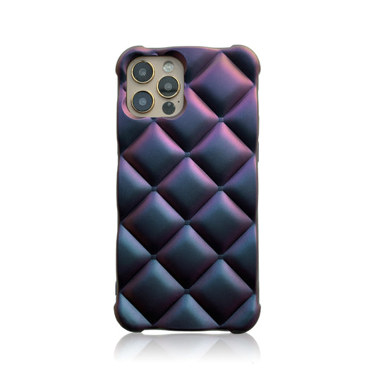 Aubergine Quilted Silicon Case