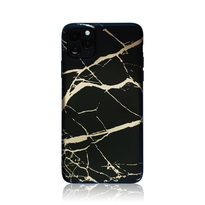 Black and Gold Silicon iPhone Case