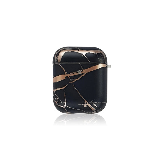 Black and Rose Gold Airpods Case