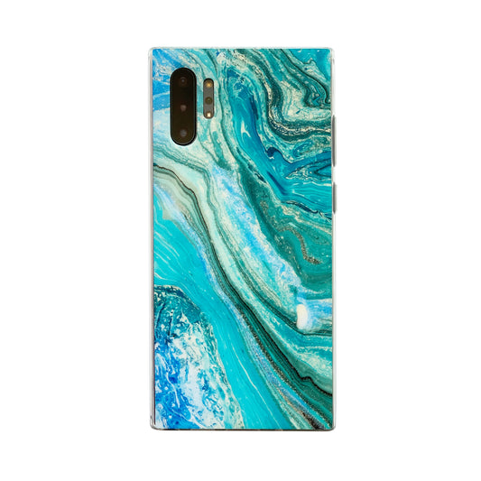 Sea Marble Silicon Samsung Case