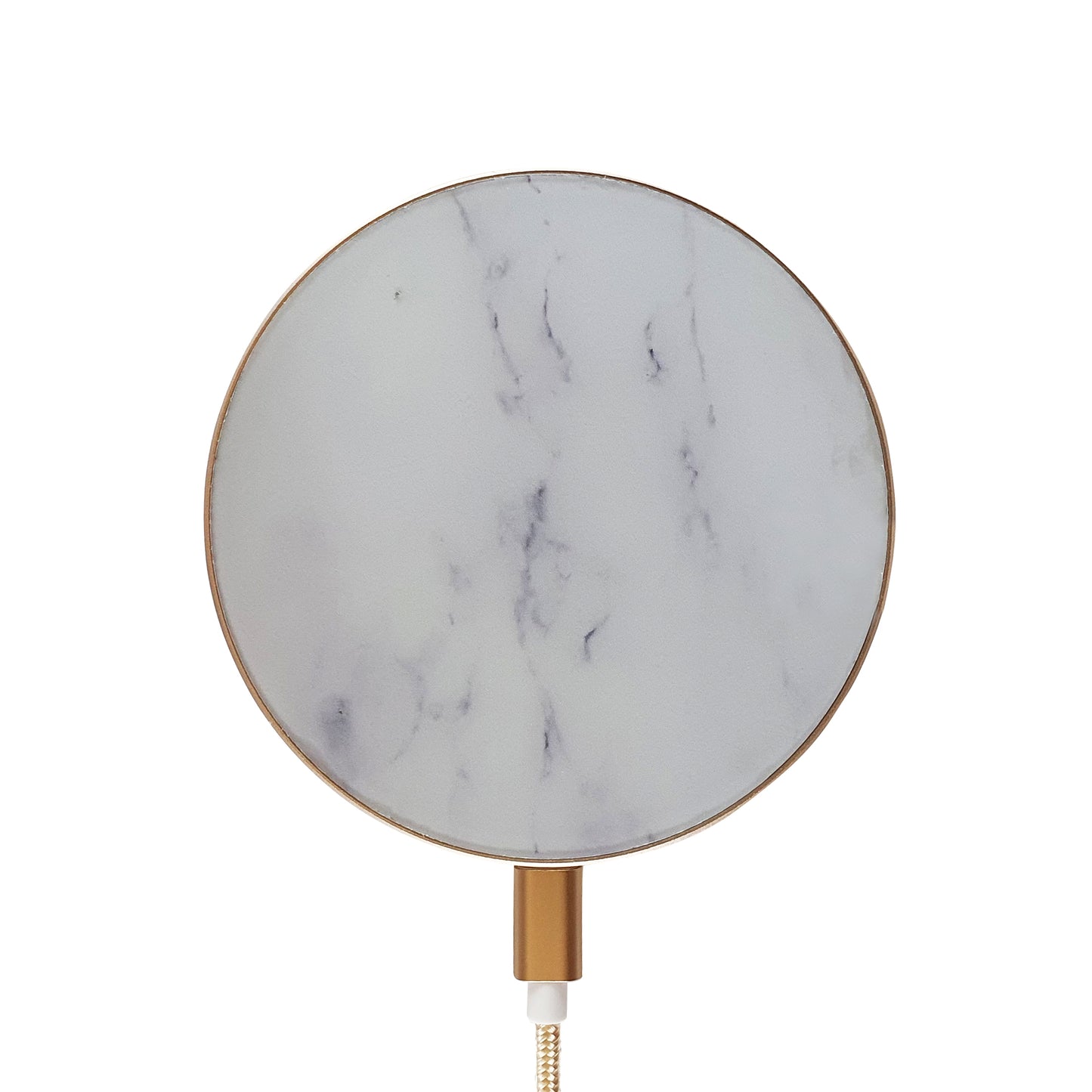 White Marble Charging Pad
