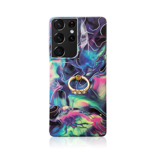 Colorful Holographic Silicon Samsung Case