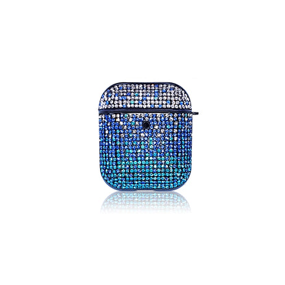 Crystal Gradient Blue AirPods Case