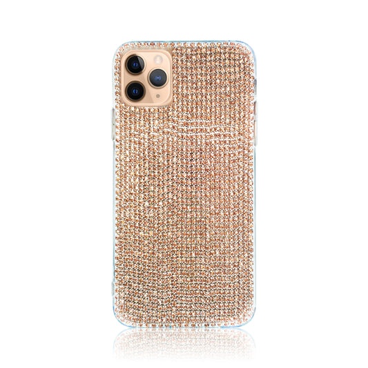 Crystal Rose Gold Silicon iPhone Case
