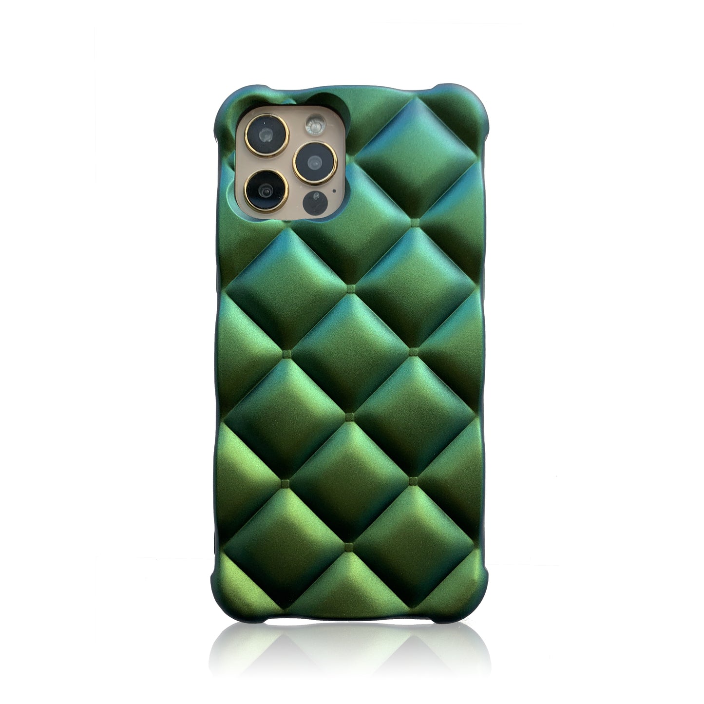Olive Quilted Silicon Case