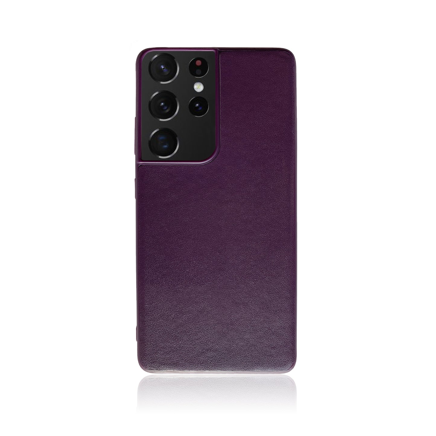 Purple Leather Samsung Case