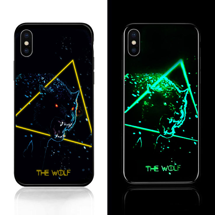 The Wolf Tempered Glass Case