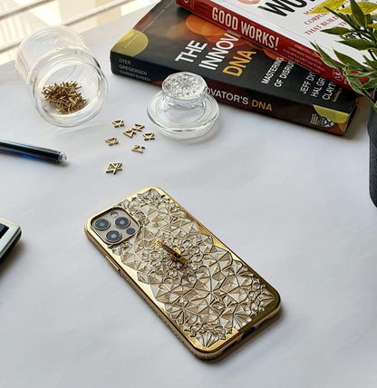 Bejeweled Gold Silicon Case
